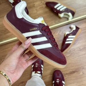 Adidas Samba Bordeaux/Branco