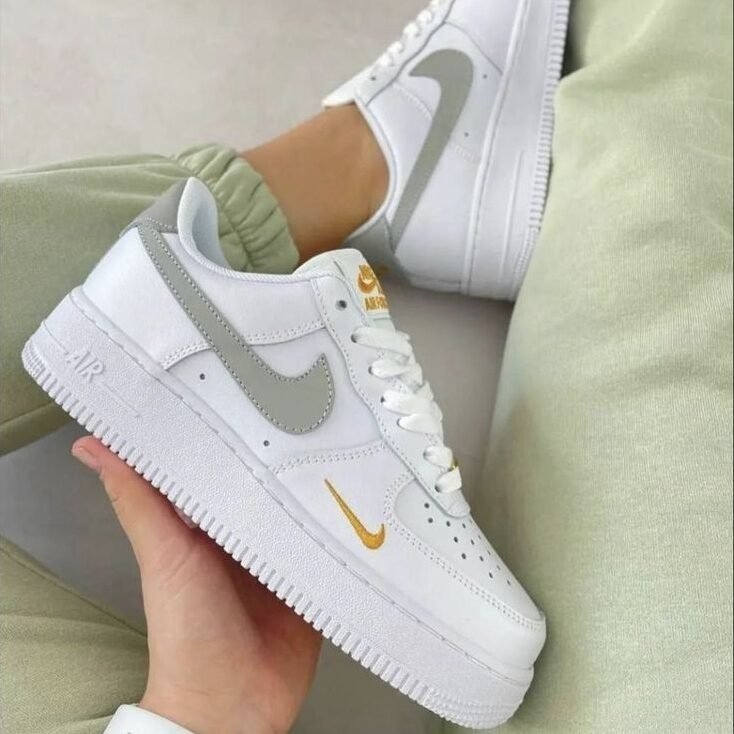 Air Force 1 Branco/Cinza