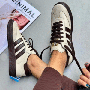 Adidas Samba Creme/Castanho