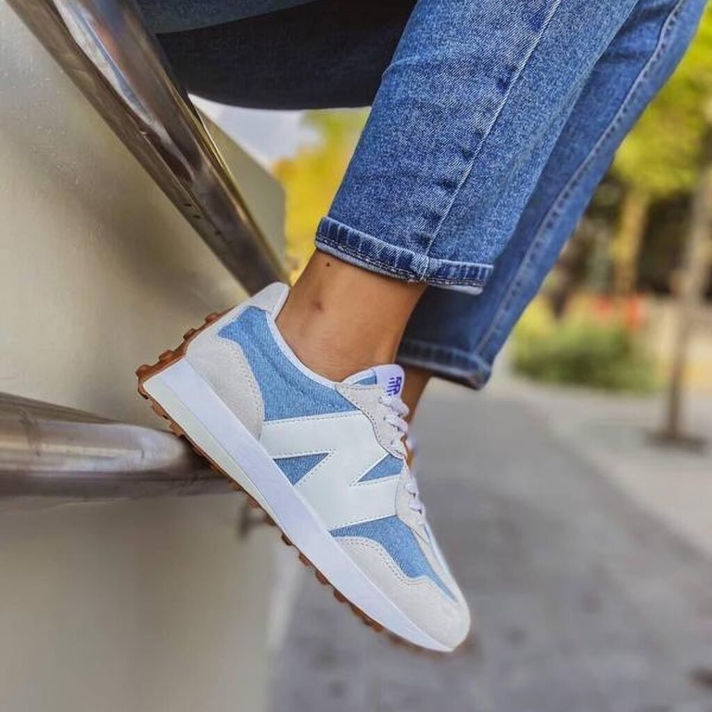 New Balance 327 Azul/Branco