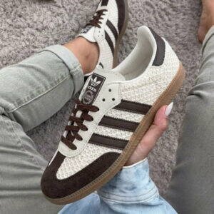 Adidas Samba Crochet Beige/Castanho