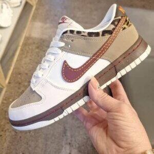 Nike Dunk Low Beige/Leopard