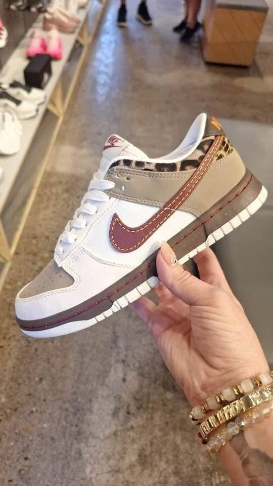 Nike Dunk Low Beige/Leopard