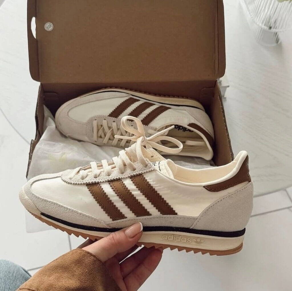 Adidas SL 72 Branco/Castanho