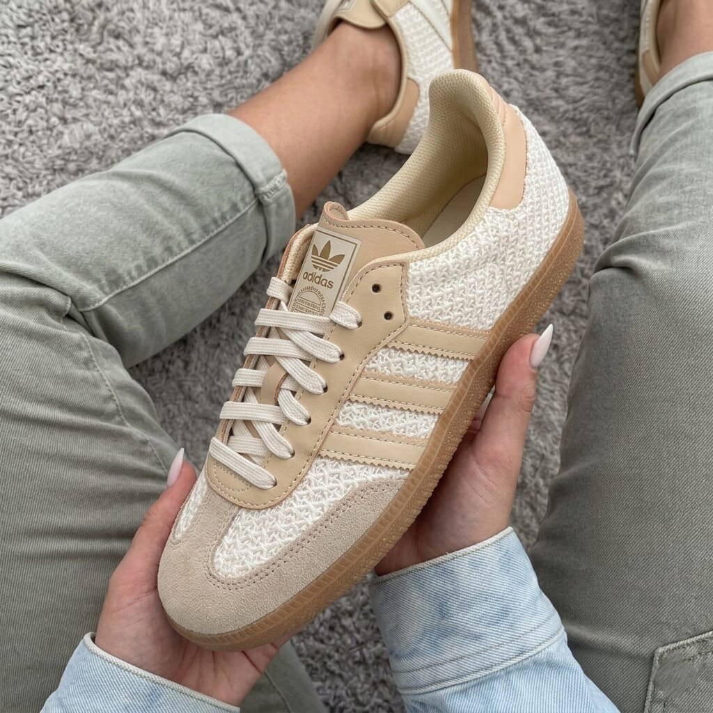 Adidas Samba Crochet Beige