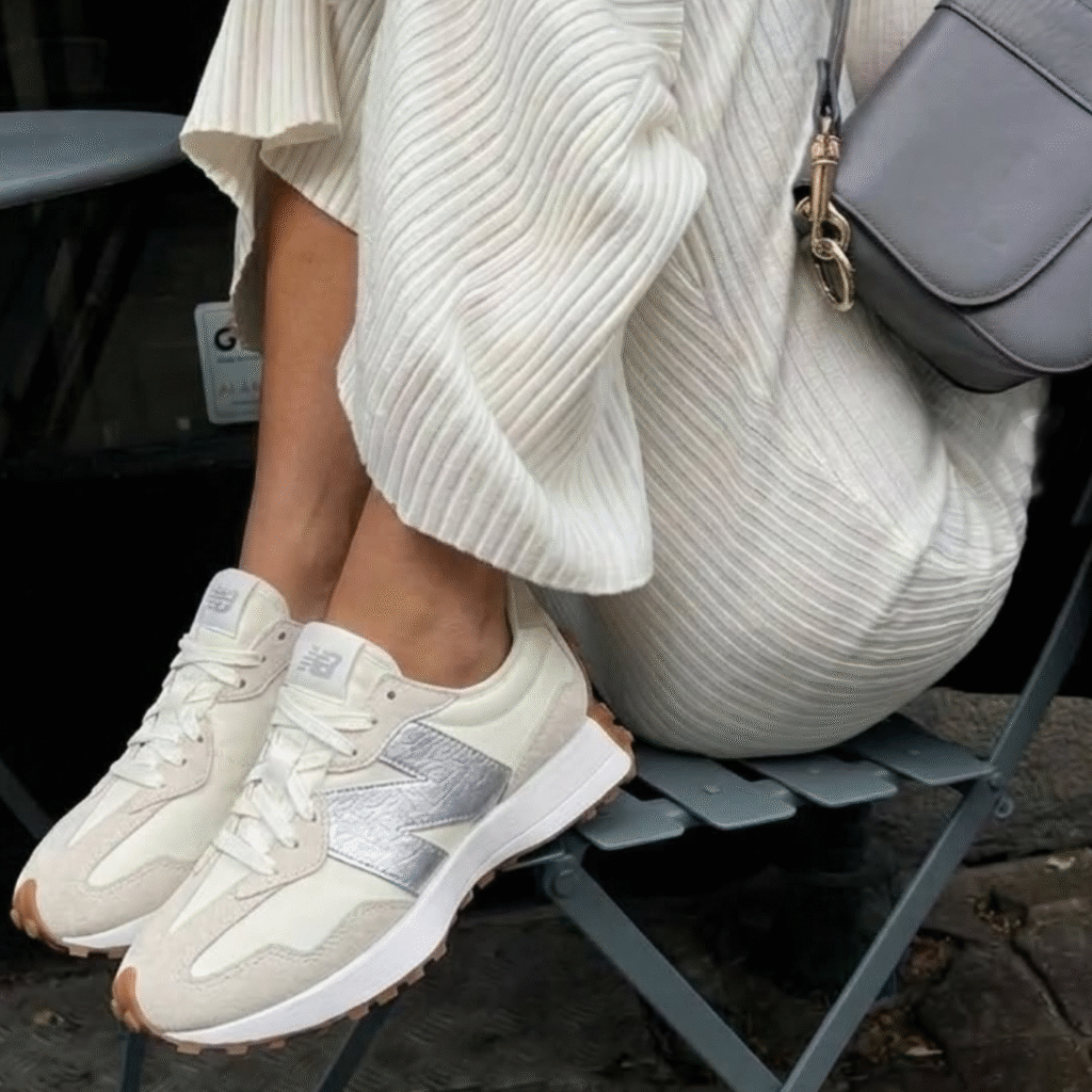 New Balance 327 Beige/Prata