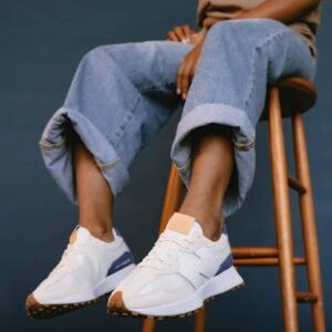 New Balance 327 Branco/Azul