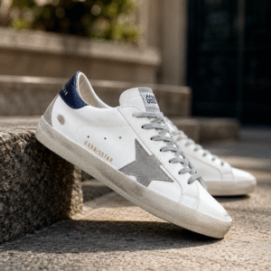 Golden Goose Super-Star Azul Marinho