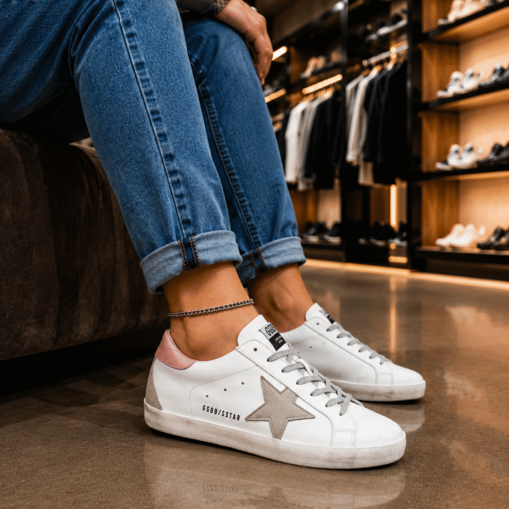 Golden Goose Super-Star Rosa