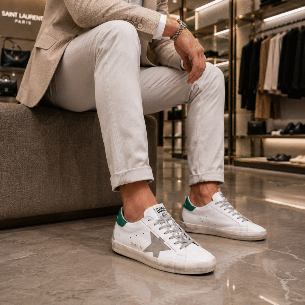 Golden Goose Super-Star Verde