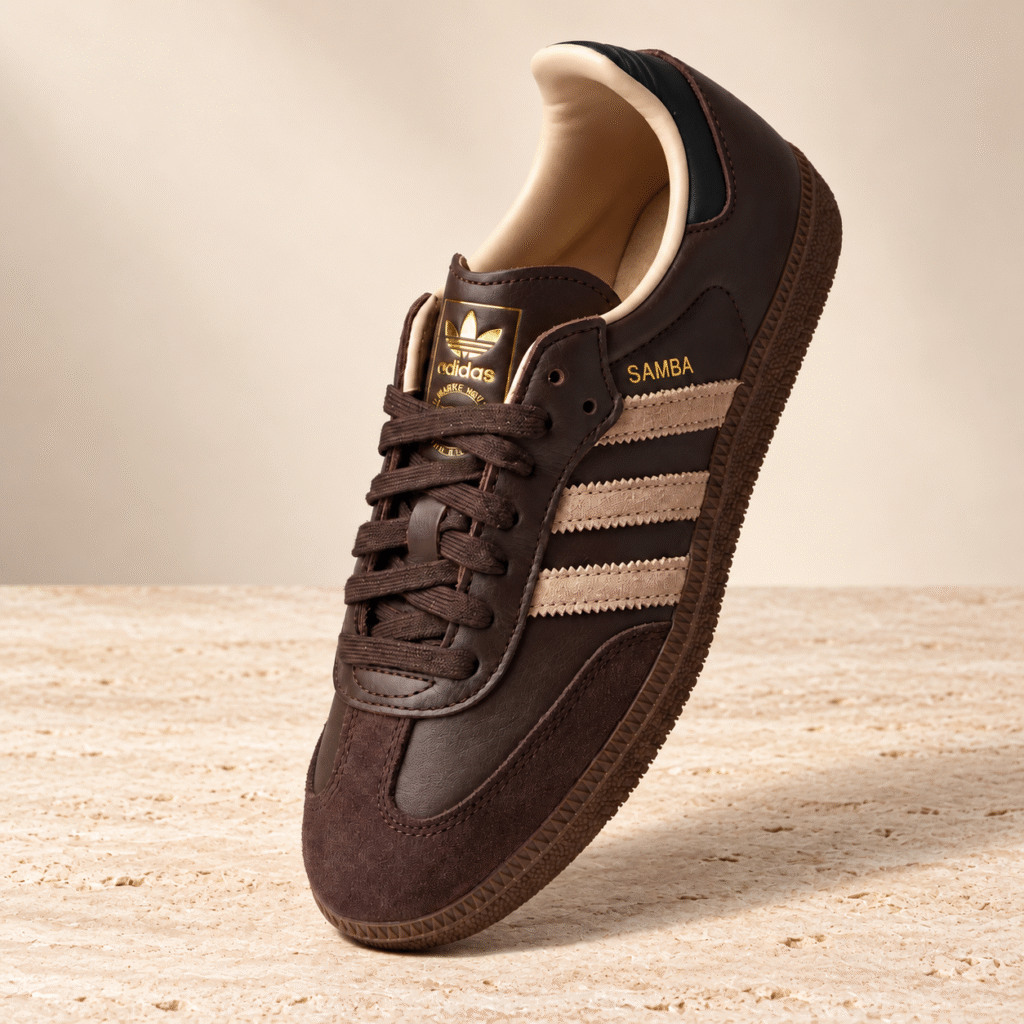 Adidas Samba Castanho/Beige